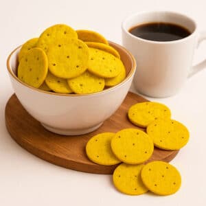 Chips proteicos sabor queijo