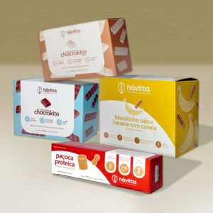 Combo doces super proteicos prontos para o consumo