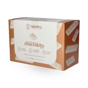 Chocolate proteico chocrokito branco