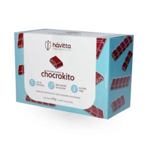 Chocolate proteico chocrokito 45% Cacau