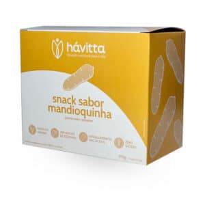 Snack proteico sabor mandioquinha
