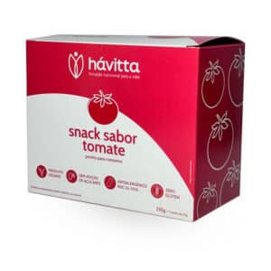 Snack proteico sabor tomate